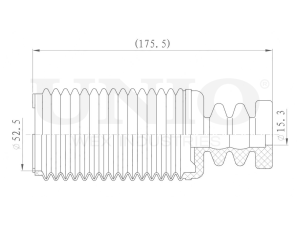 Пыльник заднего амортизатора photo