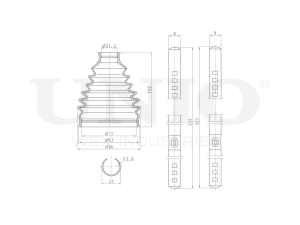 Пыльник ШРУСа (к-т) photo