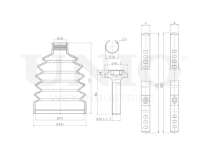 Пыльник ШРУСа (к-т) photo