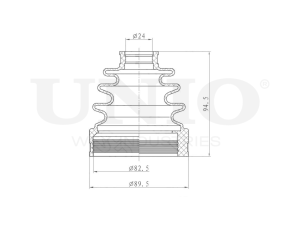 CV joint boot kit photo
