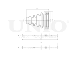 CV joint boot kit photo