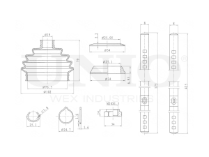 CV joint boot kit photo