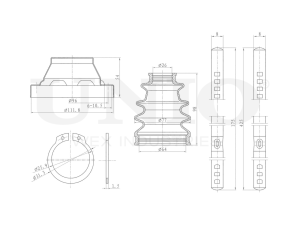 CV joint boot kit photo