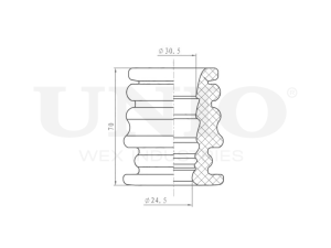 Front shock absorber bump stop photo