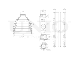 CV joint boot kit photo