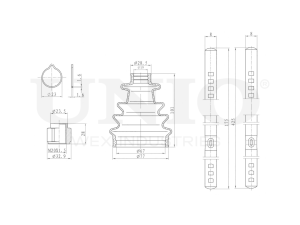 CV joint boot kit photo