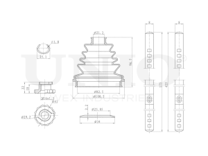 CV joint boot kit photo