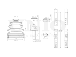 CV joint boot kit photo