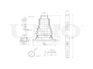 CV joint boot kit photo