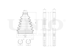 CV joint boot kit photo