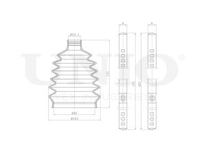 CV joint boot kit photo