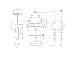CV joint boot kit photo