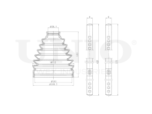 CV joint boot kit photo
