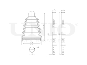 CV joint boot kit photo
