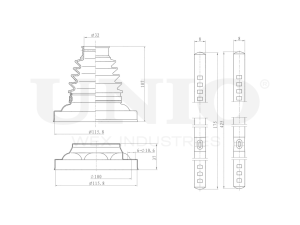CV joint boot kit photo
