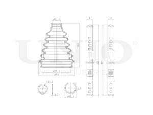 CV joint boot kit photo