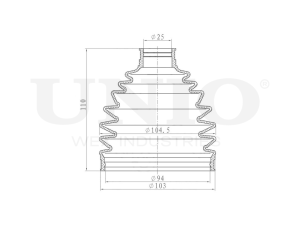 CV joint boot kit photo