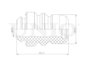 Front shock absorber bump stop photo