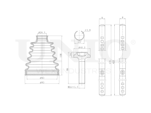 CV joint boot kit photo