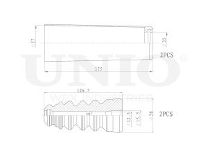 Комплект пыльник и отбойник photo