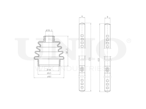 CV joint boot kit photo