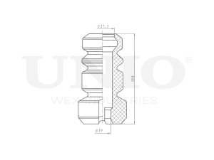 Front shock absorber bump stop photo