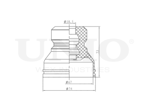 Front shock absorber bump stop photo