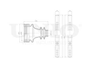 CV joint boot kit photo