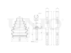 CV joint boot kit photo