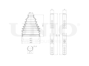 CV joint boot kit photo