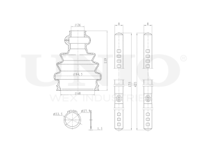 CV joint boot kit photo