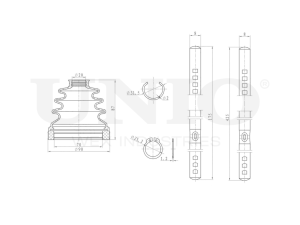 CV joint boot kit photo