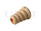 Front shock absorber bump stop thumb