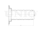 Front shock absorber boot thumb