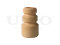 Front shock absorber bump stop thumb