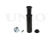 Rear shock absorber boot thumb