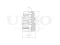Front shock absorber bump stop thumb