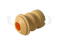 Front shock absorber bump stop thumb
