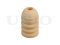 Front shock absorber bump stop thumb