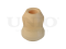 Rear shock absorber bump stop thumb
