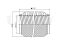 Exhaust flex pipe 65x100mm interlock thumb