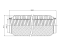 Exhaust flex pipe 45x260mm interlock thumb