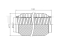 Exhaust flex pipe 50x100mm interlock thumb