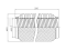Exhaust flex pipe 55x280mm interlock thumb