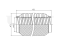 Exhaust flex pipe 45x150mm interlock thumb