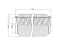 Exhaust flex pipe 55x190mm interlock thumb