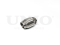 Exhaust flex pipe 45x100mm interlock thumb