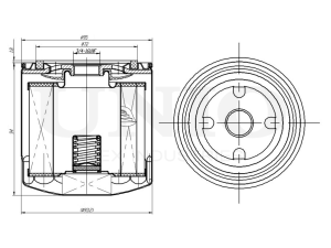 Фильтр масляный photo