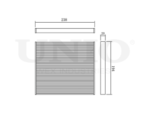 Фильтр салонный угольный photo