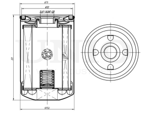 Фильтр масляный photo